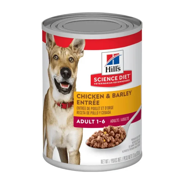 Alimento Humedo en Lata Para Perros Adultos Hills Science Diet Pollo 13 oz